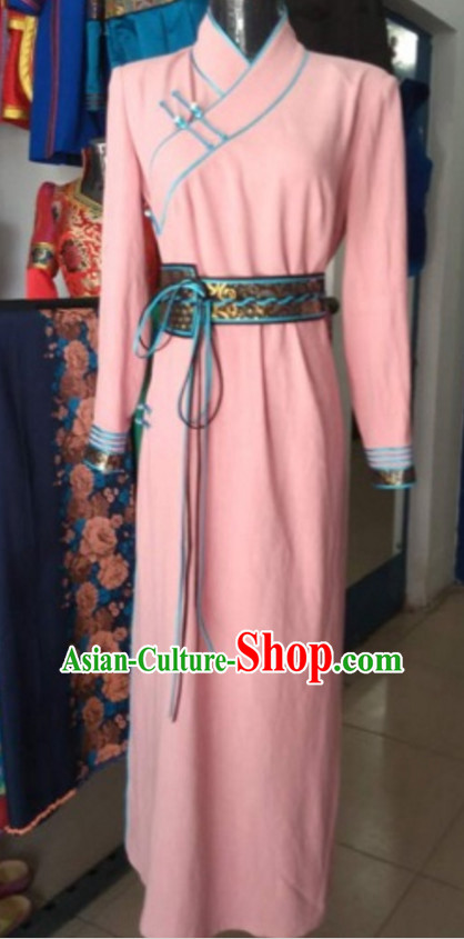 Chinese Mongolian Minority Mongol Women Dress Mongolia Minority Dresses Ethnic Mongolian Costume Complete Set