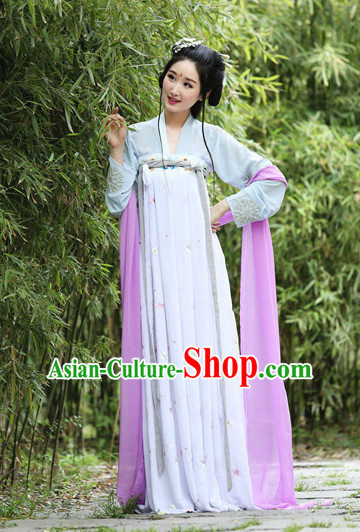 Purple Ancient Chinese Women Dresses Hanfu Girls China Classical Clothing Histroical Dress Traditional National Costume Complete Set