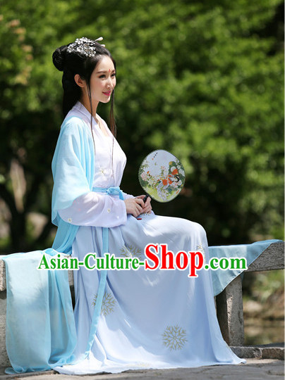 Ancient Chinese Women Dresses Hanfu Girls China Classical Clothing Histroical Dress Traditional National Costume Complete Set