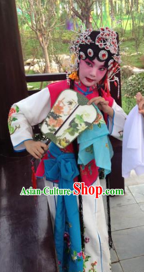 Ancient Chinese Children Opera Costumes Peking Opera Costume Historical Dress Traditional National Costume Complete Set