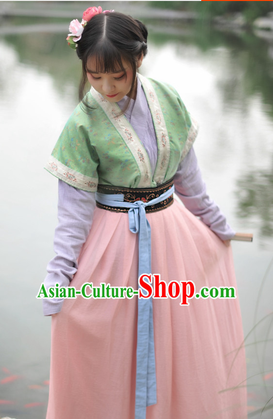 Chinese Han Dynasty Princess Hanfu Drama Performance Festival Celebration China Film Beauty Dress Rental Garment and Headpieces