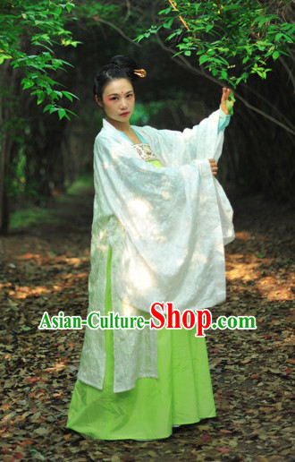 Chinese Clothes Classical Dance Drama Performance Hanfu Chinese Hakama Traditional Dress Quju Supreme Ancient Chinese Costume Complete Set