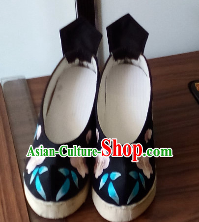 Chinese Shoes Wedding Shoes Kung Fu boots Wushu Shoes Mens Shoes Opera Shoes Hanfu Shoes Embroidered Shoes Monk Shoes