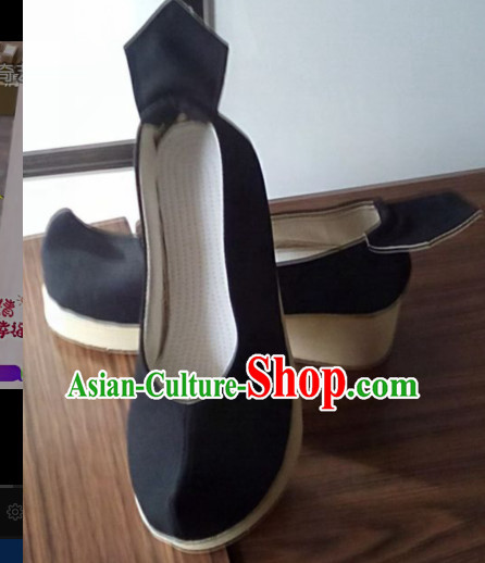 Chinese Shoes Wedding Shoes Kung Fu boots Wushu Shoes Mens Shoes Opera Shoes Hanfu Shoes Embroidered Shoes Monk Shoes