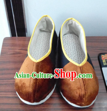 Chinese Shoes Wedding Shoes Kung Fu boots Wushu Shoes Mens Shoes Opera Shoes Hanfu Shoes Embroidered Shoes Monk Shoes