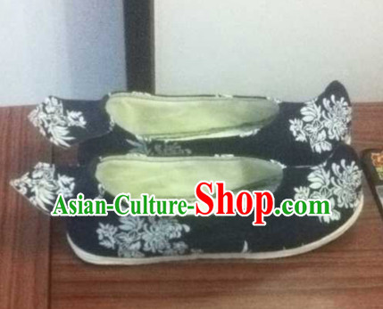 Chinese Shoes Wedding Shoes Kung Fu boots Wushu Shoes Mens Shoes Opera Shoes Hanfu Shoes Embroidered Shoes Monk Shoes
