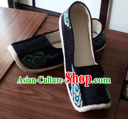 Chinese Shoes Wedding Shoes Kung Fu boots Wushu Shoes Mens Shoes Opera Shoes Hanfu Shoes Embroidered Shoes Monk Shoes