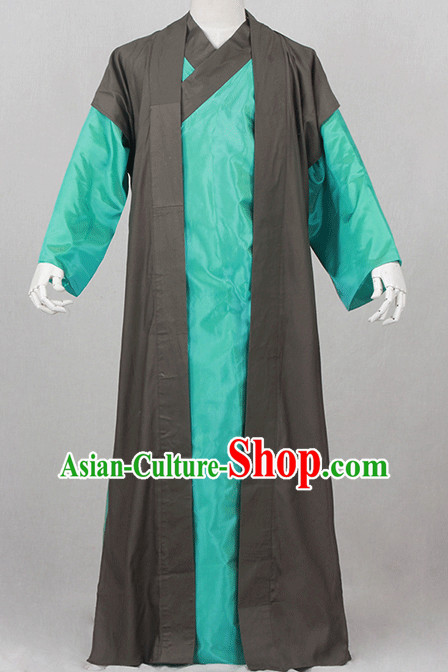 Traditional Chinese Ancient Clothing Han Fu Dresses Beijing Classical China Clothing for Men