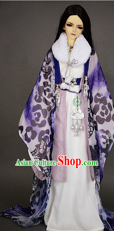 Men Phoenix Dress Wedding Dress Stage Performance Phoenix Wedding Peacock Dress Traditional Chinese Clothing White Costume