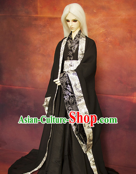 Men Dress Palace Stage Performance Dresses Traditional Chinese Mandarin Clothing Hanfu Costume