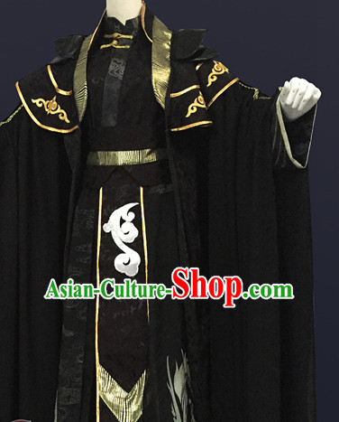 Men Dress Palace Stage Performance Dresses Traditional Chinese Mandarin Clothing Hanfu Costume