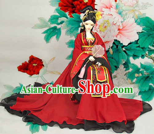 Women Empress Dress Palace Stage Performance Dresses Traditional Chinese Mandarin Clothing Hanfu Costume