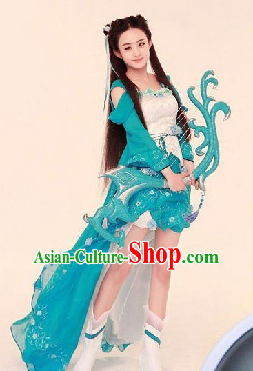 Traditional Chinese Ancient Clothing Han Fu Dresses Beijing Classical China Cosplay Clothing for Women