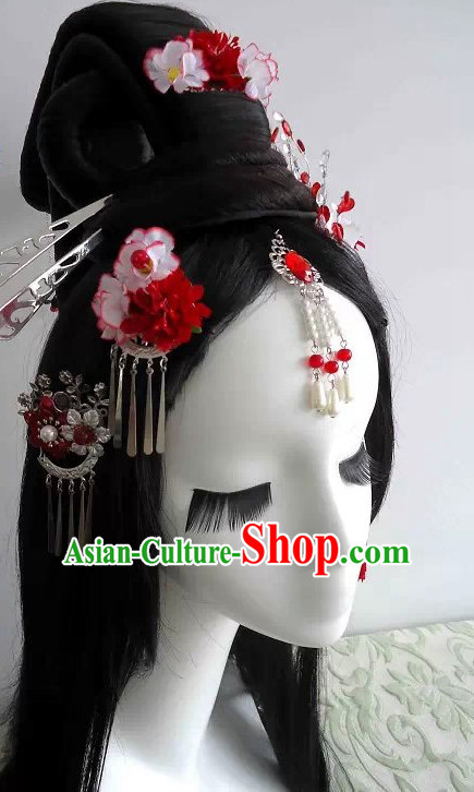 Traditional Chinese Headpiece Headdress Hair Decorations Hair Sticks Head Gear Hair Decoration Set