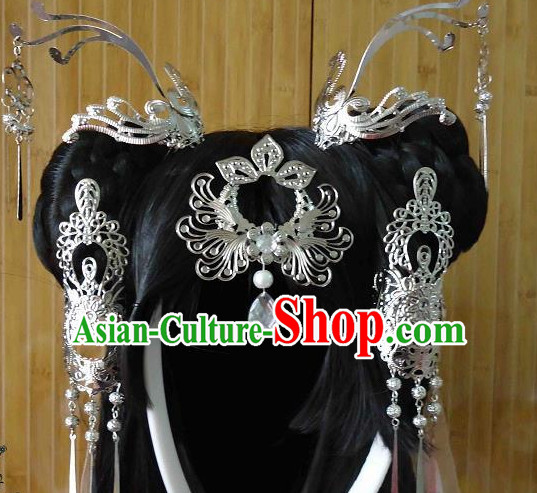 Traditional Chinese Headpiece Headdress Hair Decorations Hair Sticks Head Gear Hair Decoration Set