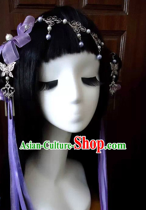 Traditional Chinese Headpiece Headdress Hair Decorations Hair Sticks Head Gear Hair Decoration Set