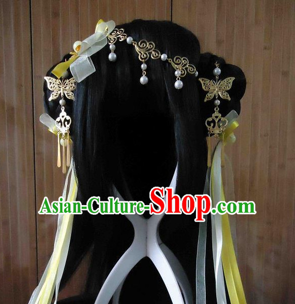 Traditional Chinese Headpiece Headdress Hair Decorations Hair Sticks Head Gear Hair Decoration Set