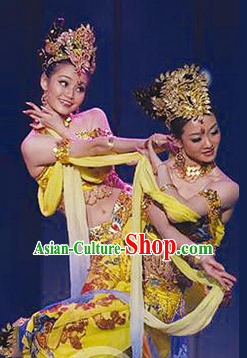 Traditional Chinese Yangge, Fan Dancing Wholesale Costume, Folk Dance Yangko Costume, Traditional Chinese Nationality Flying Dancewear for Women