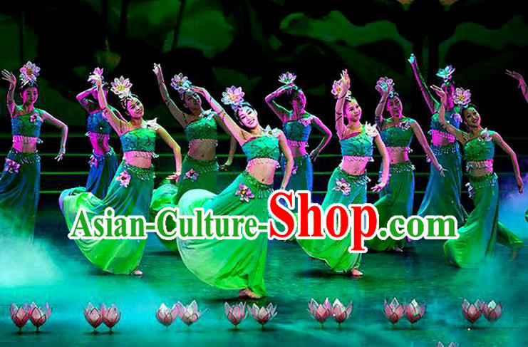 Traditional Chinese Yangge, Fan Dancing Wholesale Costume, Folk Dance Yangko Costume, Traditional Chinese Nationality Dancewear for Women