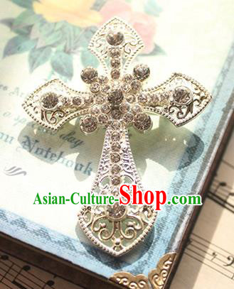 Traditional Classic Women Jewelry Accessories, Traditional Classic Gothic Restoring Ancient Crystal Brooch for Women