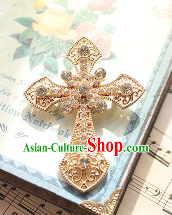 Traditional Classic Women Jewelry Accessories, Traditional Classic Gothic Restoring Ancient Crystal Brooch for Women