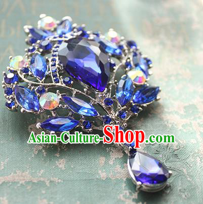 Traditional Classic Women Jewelry Accessories, Traditional Classic Gothic Restoring Ancient Crystal Brooch for Women