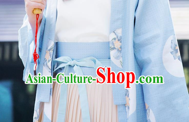 Traditional Japanese Restoring Ancient Kimono Wide Belt, China Kimono improved Double Waist Closure for Women