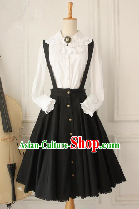 Traditional Classic Elegant Women Costume One-Piece Dress, Restoring Ancient Princess Suspender Skirt Giant Swing Sundress for Women