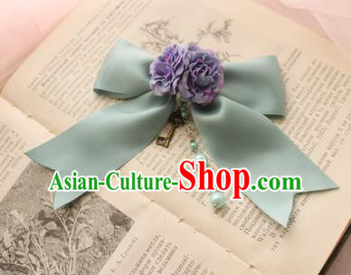 Traditional Classic Ancient Jewelry Accessories Restoring Brooch, Elegant Gothic Bowknot Flower Breastpin for Women