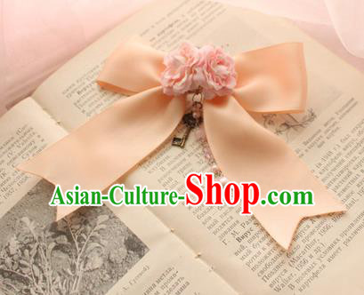 Traditional Classic Ancient Jewelry Accessories Restoring Brooch, Elegant Gothic Bowknot Flower Breastpin for Women