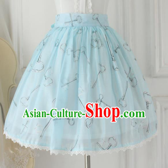 Traditional Classic Elegant Women Costume Bust Skirt, Restoring Ancient Princess Organza Sweet Giant Swing Skirt for Women