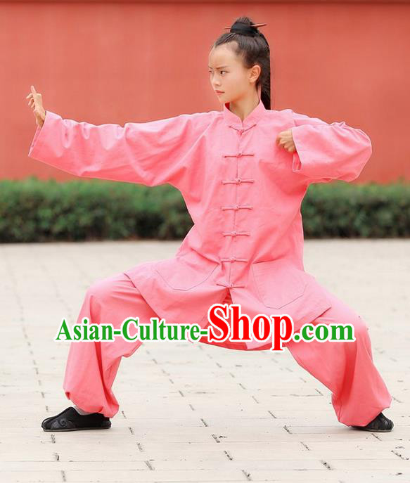 Traditional Chinese Wudang Uniform Taoist Nun Uniform Kungfu Kung Fu Clothing Clothes Pants Shirt Supplies Wu Gong Outfits, Chinese Tang Suit Wushu Clothing Tai Chi Suits Uniforms for Women