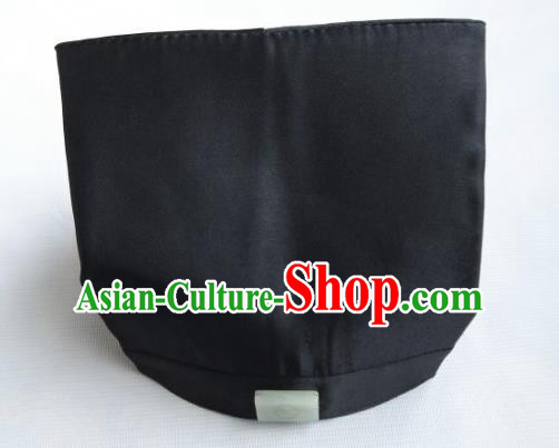 Traditional Chinese Wudang Taoist Supplies Hair Hats Tai Chi Headwear for Men