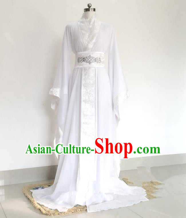 Traditional Chinese Ancient Princess Costumes, Chinese Tang Dynasty Imperial Princess Embroidery Clothes Complete Set for Women