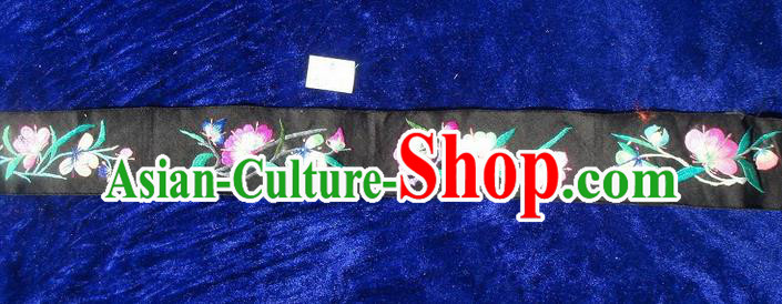 Traditional Chinese Miao Nationality Embroidery Belts, Hmong Handmade Embroidery Belt for Women