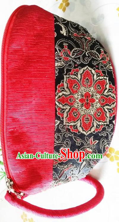 Chinese Traditional Style Purse Min Guo Lady Stage Play Property