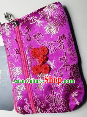 Chinese Style Purse Change Holder Chinese Traditional Bag for Changes