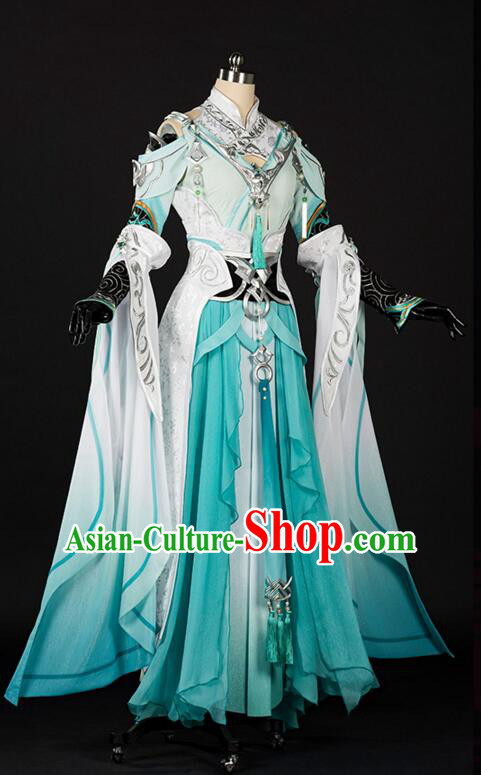 Chinese Cos Fairy Costume Garment Dress Costumes Dress Adults Cosplay Asian King Clothing