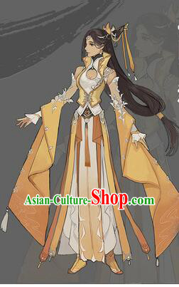 Chinese Cos Fairy Costume Garment Dress Costumes Dress Adults Cosplay Asian King Clothing