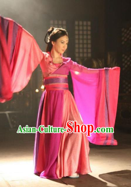 Ancient Chinese Costume Chinese Style Wedding Dress qin Dynasty swordsmen Clothing