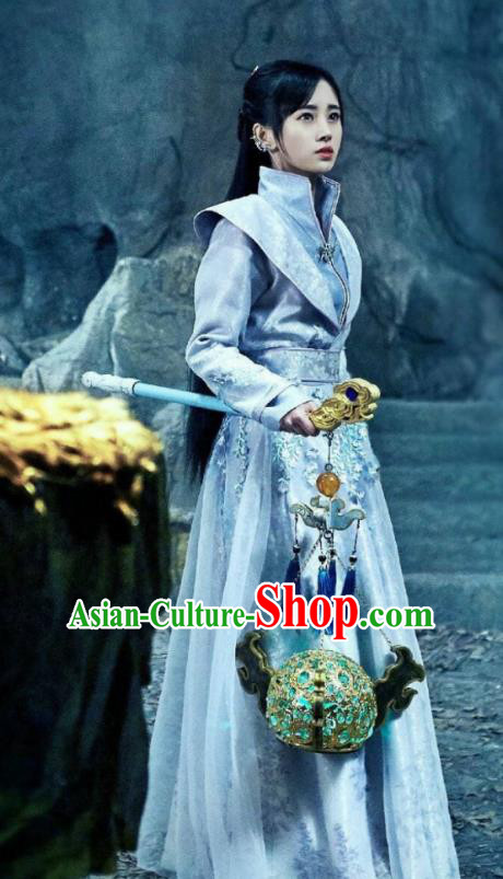 Asian China Tang Dynasty Swordswoman Costume, Traditional Chinese Ancient Chivalrous Women Hanfu Clothing