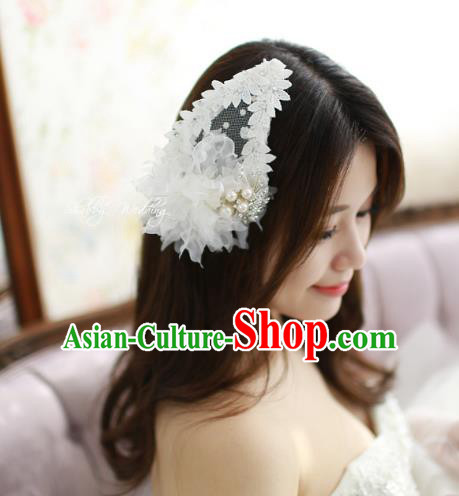 Traditional Korean Hair Accessories Flowers Hair Stick, Asian Korean Hanbok Fashion Bride Headwear for Women