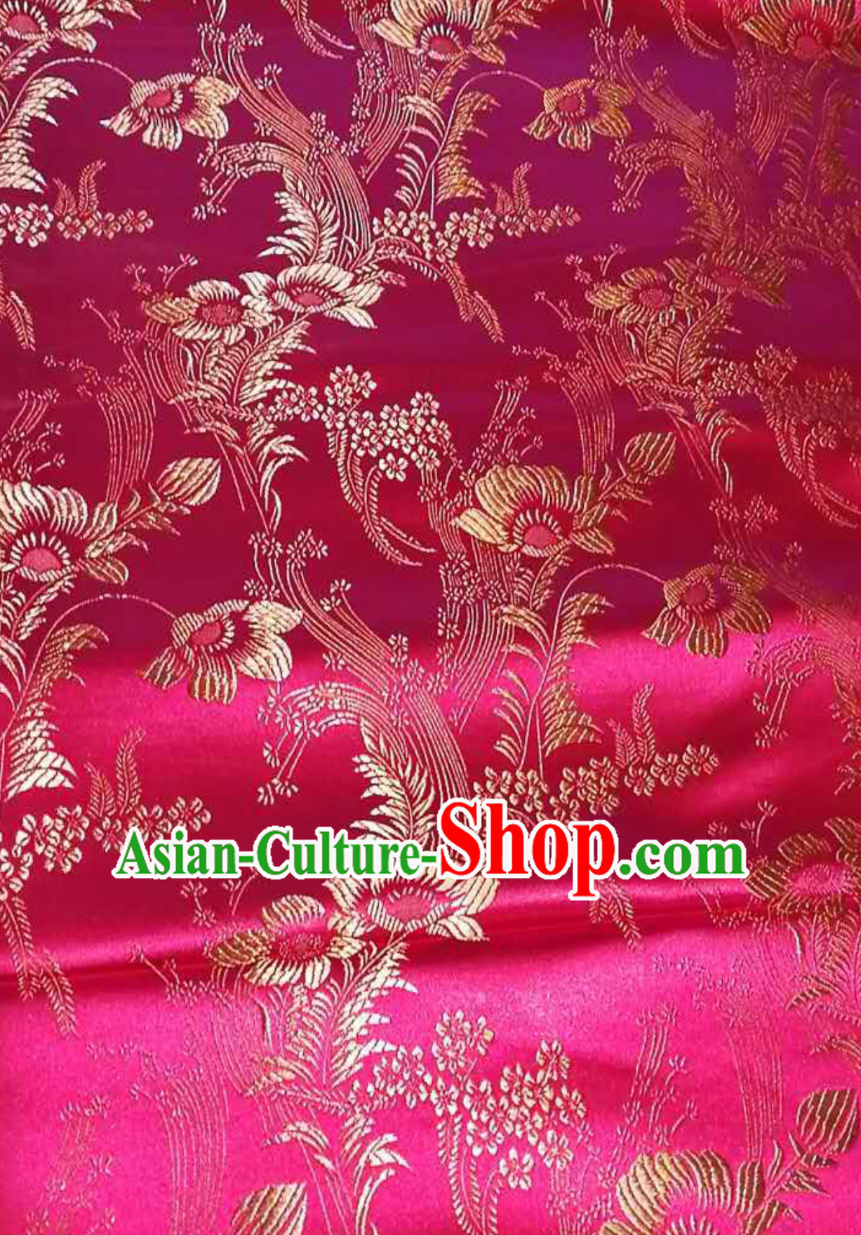 Asian Chinese Royal Palace Style Traditional Pattern Design Brocade Fabric Silk Fabric Chinese Fabric Asian Material