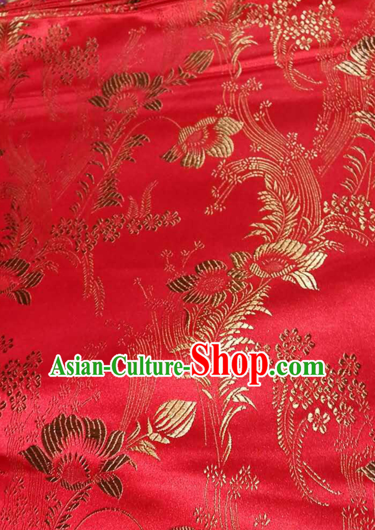 Asian Chinese Royal Palace Style Traditional Pattern Design Brocade Fabric Silk Fabric Chinese Fabric Asian Material