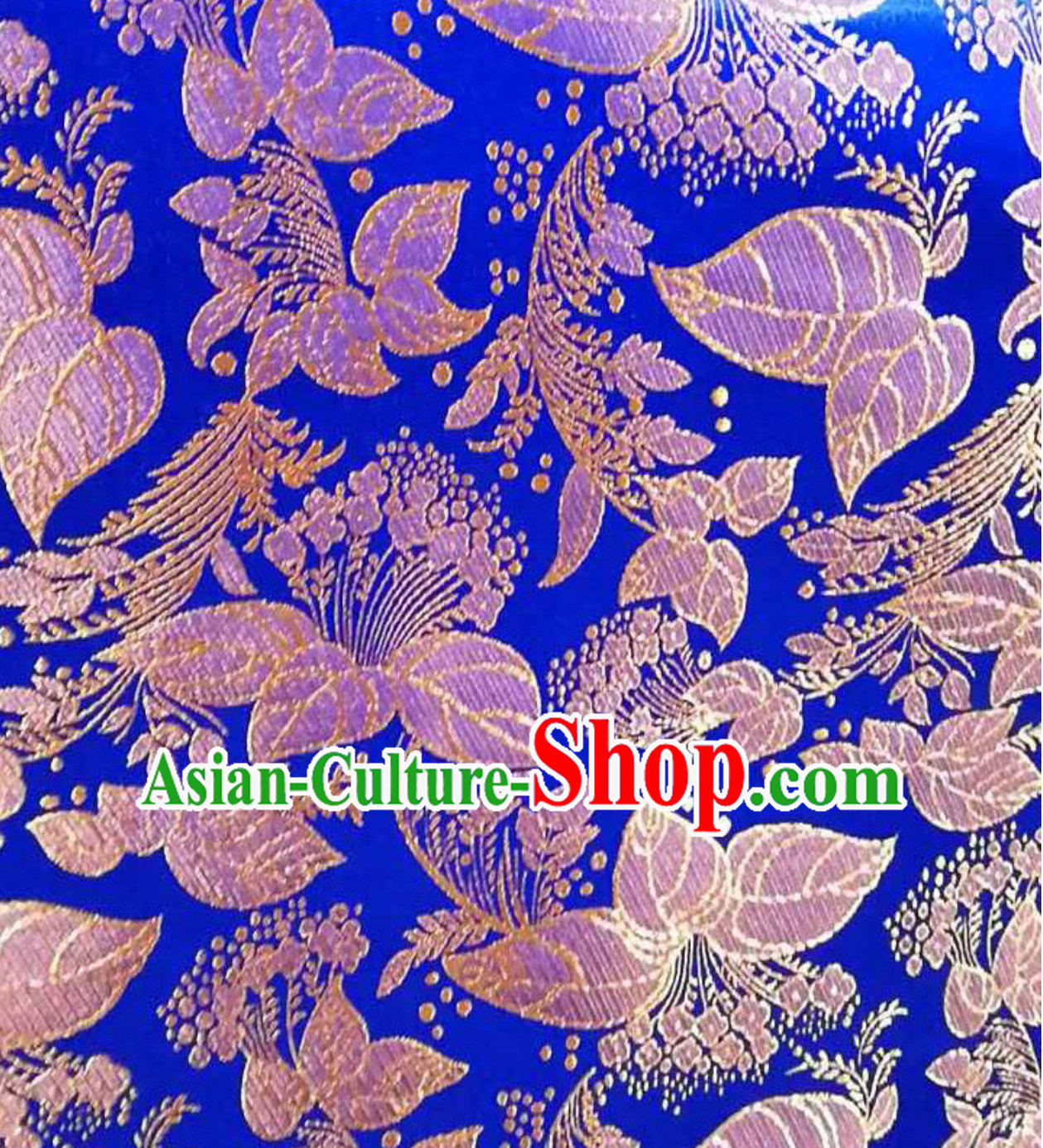 Asian Chinese Royal Palace Style Traditional Pattern Design Brocade Fabric Silk Fabric Chinese Fabric Asian Material