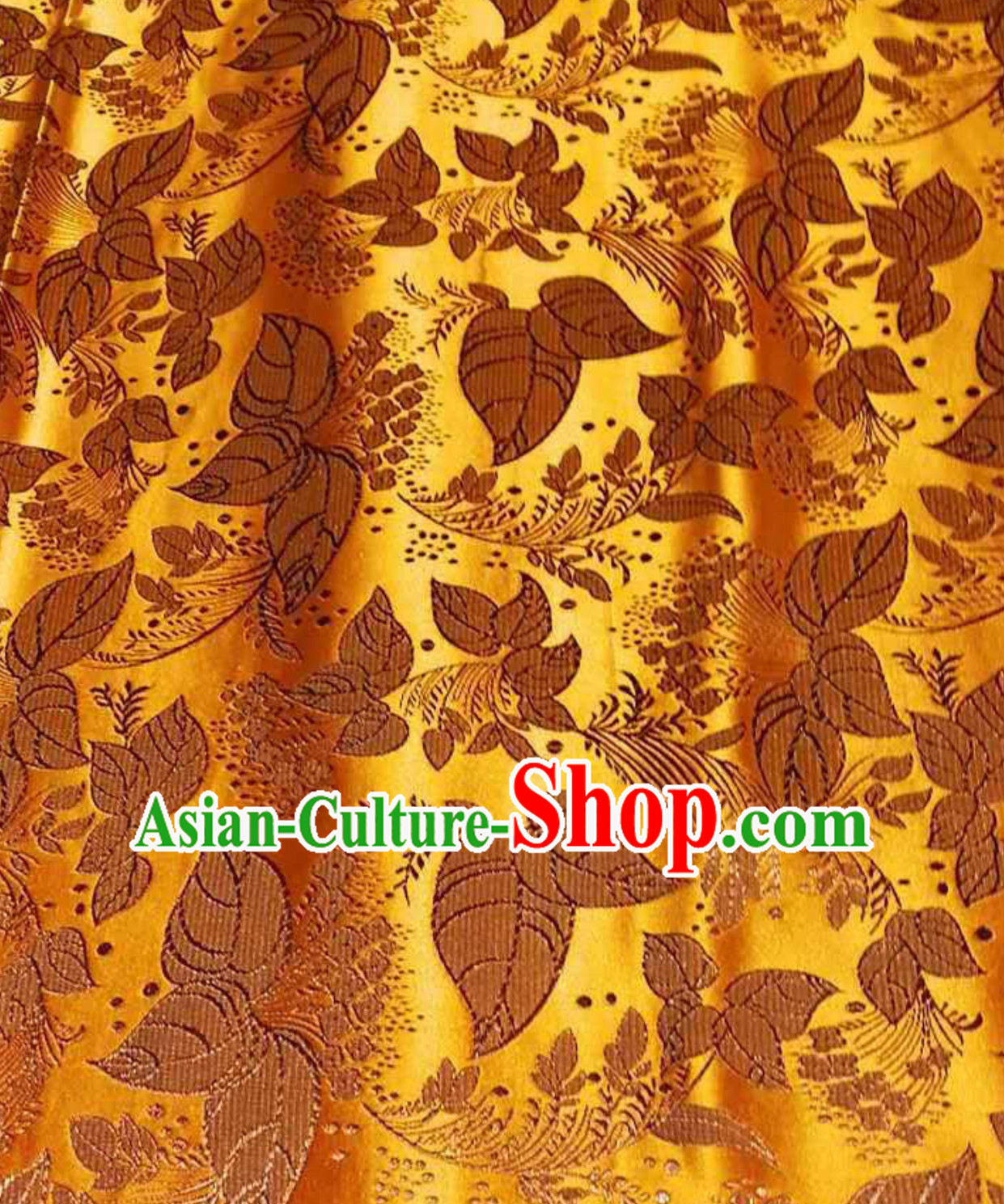 Asian Chinese Royal Palace Style Traditional Pattern Design Brocade Fabric Silk Fabric Chinese Fabric Asian Material