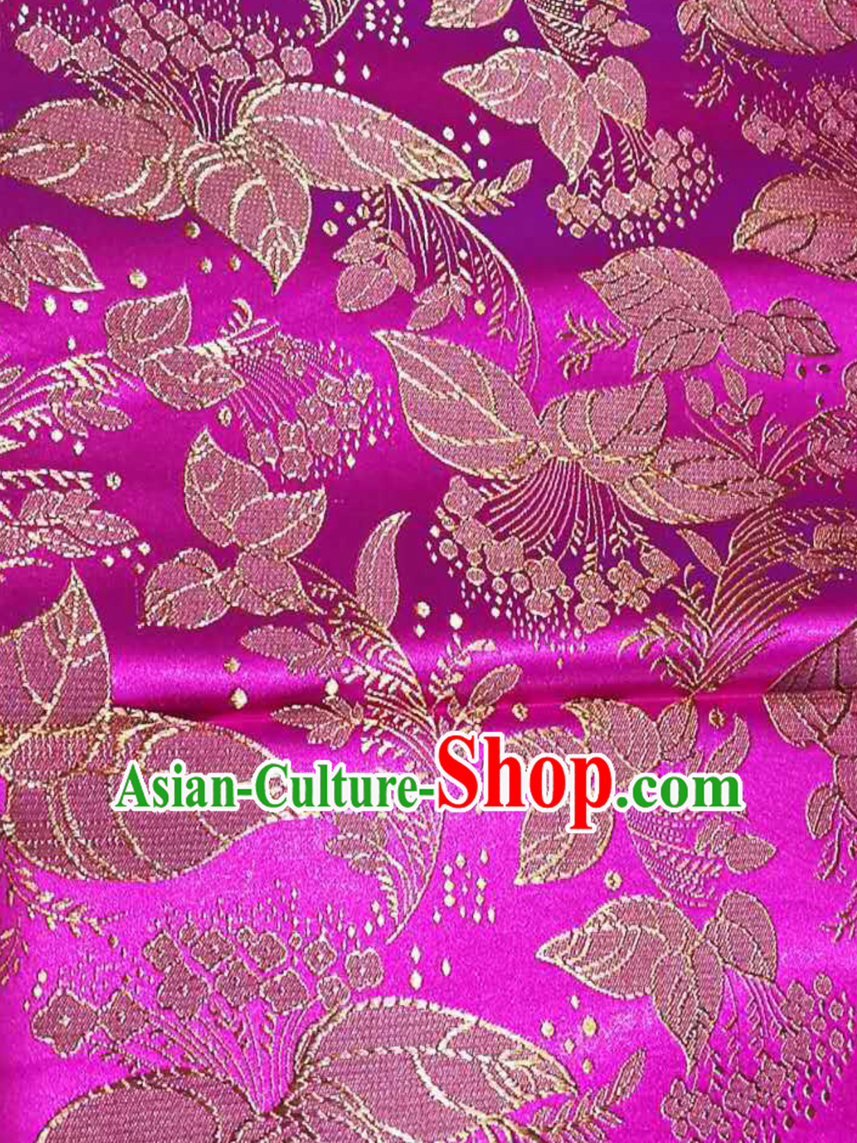 Asian Chinese Royal Palace Style Traditional Pattern Design Brocade Fabric Silk Fabric Chinese Fabric Asian Material