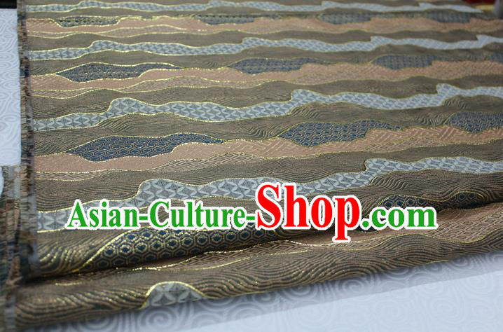 Chinese Traditional Palace Pattern Tang Suit Cheongsam Brocade Fabric, Chinese Ancient Costume Hanfu Satin Material