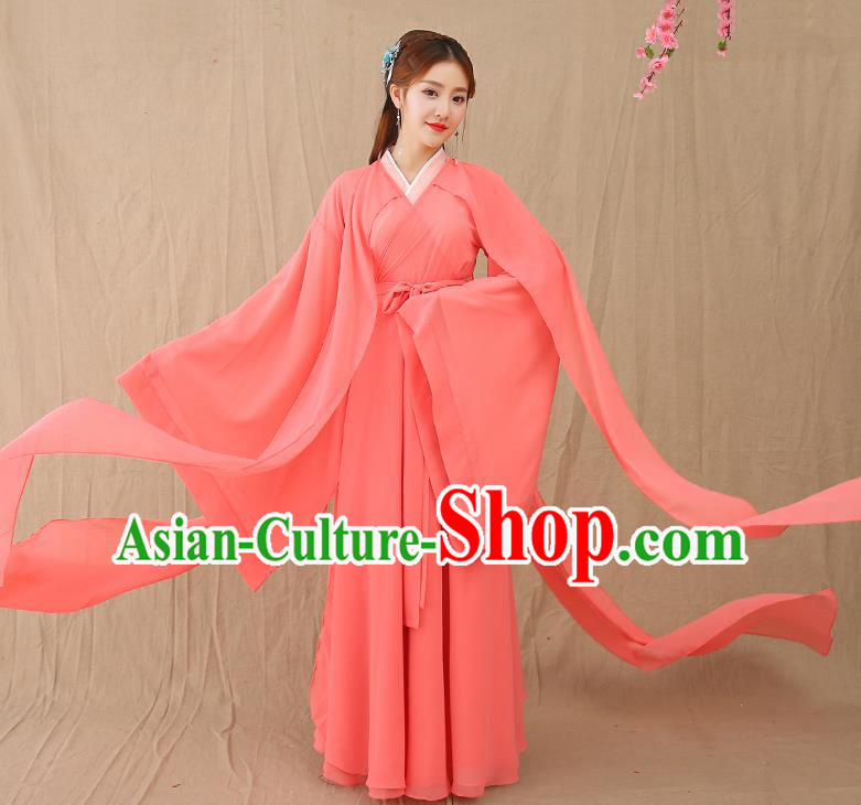 Traditional Chinese Ancient Palace Princess Fairy Hanfu Clothing for Women