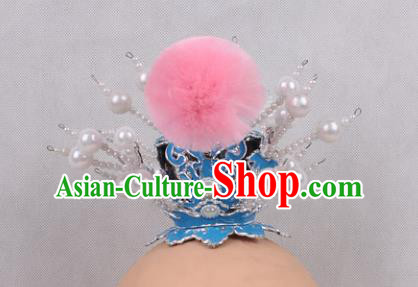 Asian Chinese Beijing Opera Prince Hair Accessories, Traditional China Peking Opera Lang Scholar Headwear